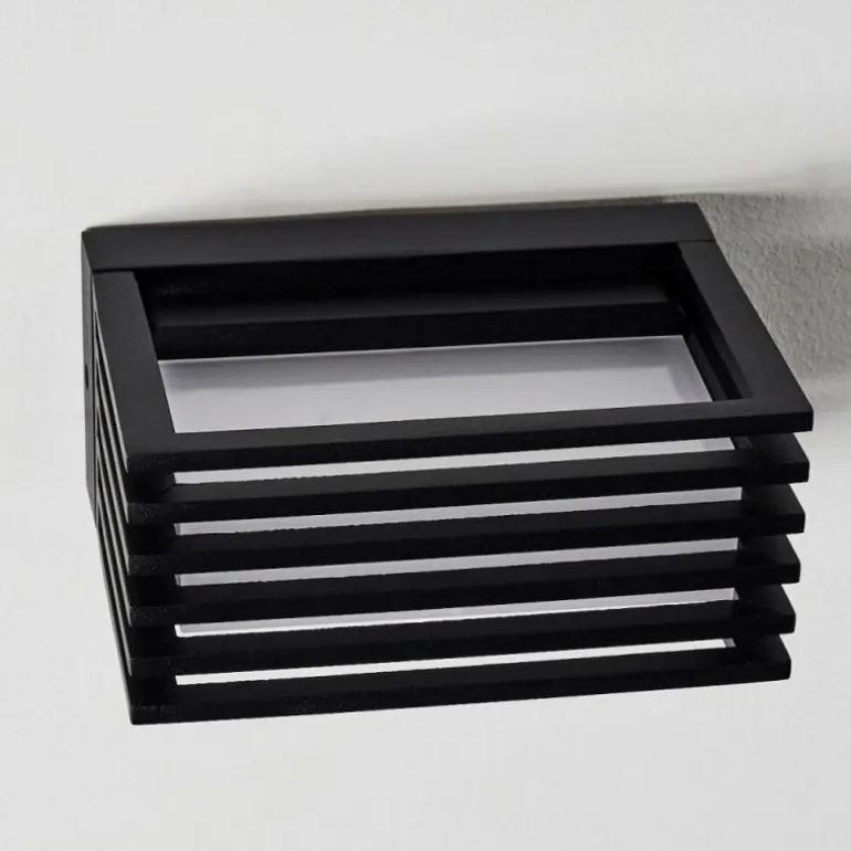 Applique murale d'extérieur Michele LED Noir, 1 lumière