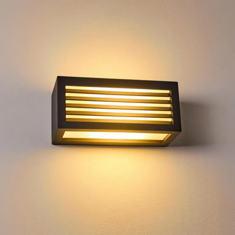 Applique murale d'extérieur Naldmadebro Anthracite, 1 lumière