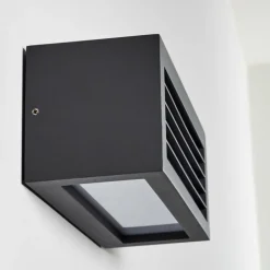 Applique murale d'extérieur Naldmadebro Anthracite, 1 lumière