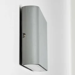 Applique murale d'extérieur Tinglev LED Gris, 2 lumières