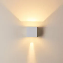 Applique murale d'extérieur Fauderup LED Blanc, 2 lumières