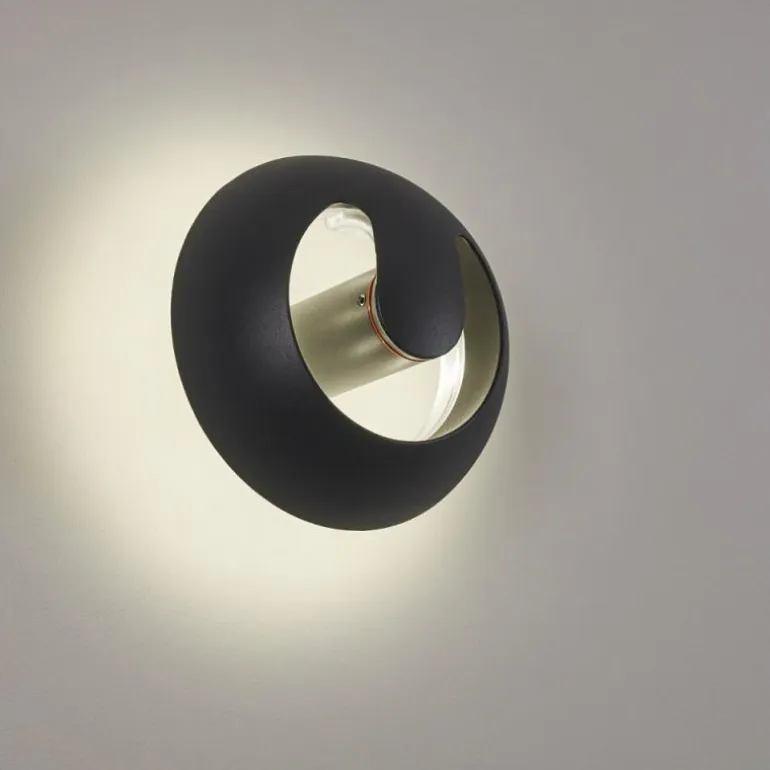 Applique murale d'extérieur Nyborg LED Anthracite, 1 lumière