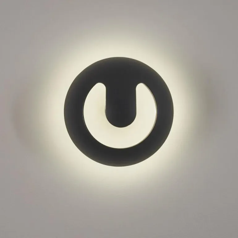 Applique murale d'extérieur Nyborg LED Anthracite, 1 lumière
