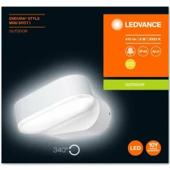 Applique murale d'extérieur LEDVANCE ENDURA Blanc, 1 lumière