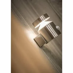 Applique murale d'extérieur LEDVANCE ENDURA Acier inoxydable, 1 lumière, Détecteur de mouvement