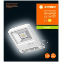 Applique murale d'extérieur LEDVANCE POLYBAR Blanc, 1 lumière