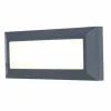 Applique murale d'extérieur Lutec HELENA Anthracite, 1 lumière