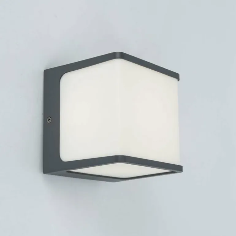Applique murale d'extérieur Lutec TELIN Anthracite, 1 lumière