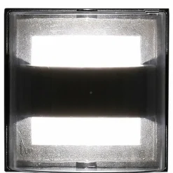 Applique murale d'extérieur Lutec DELTA Anthracite, 1 lumière