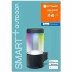 Applique murale d'extérieur LEDVANCE SMART+ Gris, 1 lumière, Changeur de couleurs