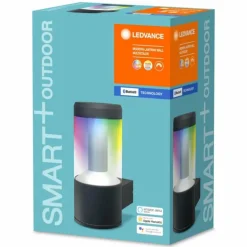 Applique murale d'extérieur LEDVANCE SMART+ Gris, 1 lumière, Changeur de couleurs