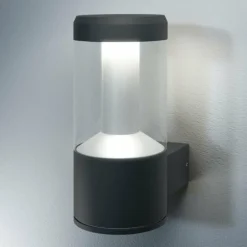 Applique murale d'extérieur LEDVANCE SMART+ Gris, 1 lumière, Changeur de couleurs