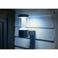 Applique murale d'extérieur LEDVANCE SMART+ Gris, 1 lumière, Changeur de couleurs