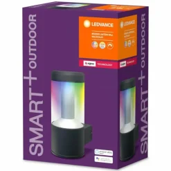 Applique murale d'extérieur LEDVANCE SMART+ Gris, 1 lumière, Changeur de couleurs