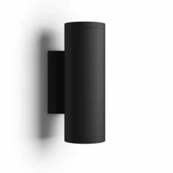 Applique murale d'extérieur Philips Hue Ambiance White & Color Appear LED Noir, 2 lumières, Changeur de couleurs