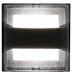 Applique murale d'extérieur Lutec DELTA LED Anthracite, 1 lumière