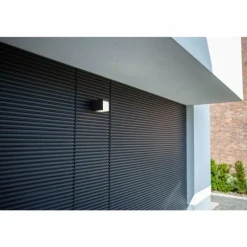 Applique murale d'extérieur Lutec Cuba LED Anthracite, 1 lumière