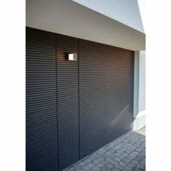 Applique murale d'extérieur Lutec Cuba LED Anthracite, 1 lumière