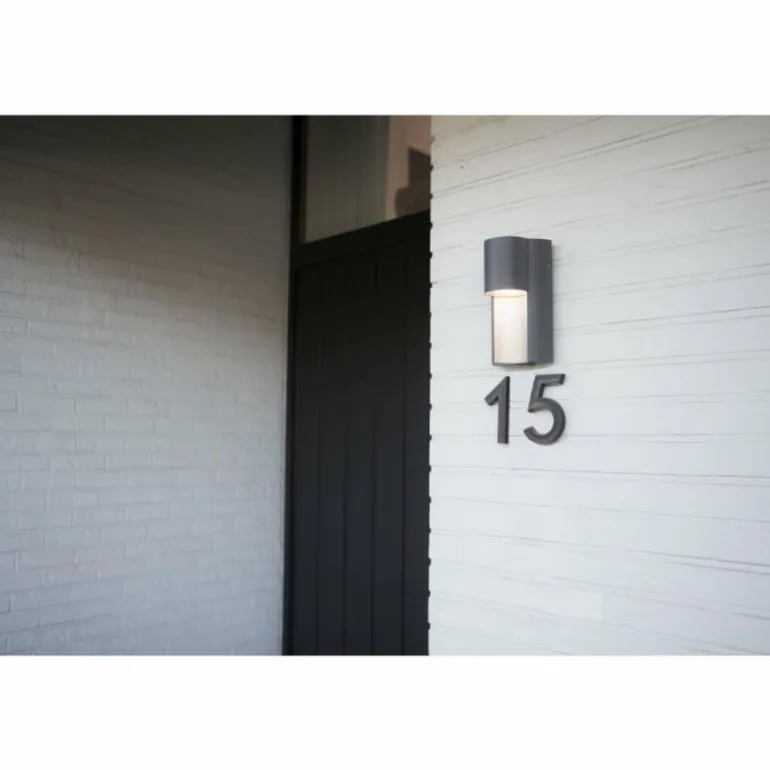 Applique murale d'extérieur Lutec Urban Anthracite, 1 lumière