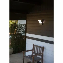 Applique murale d'extérieur Lutec Pano LED Anthracite, 1 lumière