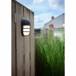 Applique murale d'extérieur Lutec Bullo LED Brun, Rouille, 1 lumière