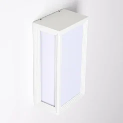 Applique murale d'extérieur Montreux LED Aluminium, Blanc, 1 lumière