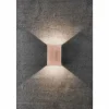 Applique murale d'extérieur Nordlux FOLD LED Cuivre, 2 lumières