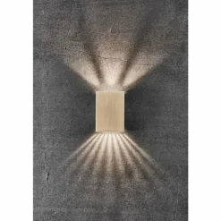 Applique murale d'extérieur Nordlux FOLD LED Laiton, 2 lumières