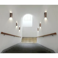 Applique murale d'extérieur Nordlux FOLD LED Cuivre, 2 lumières