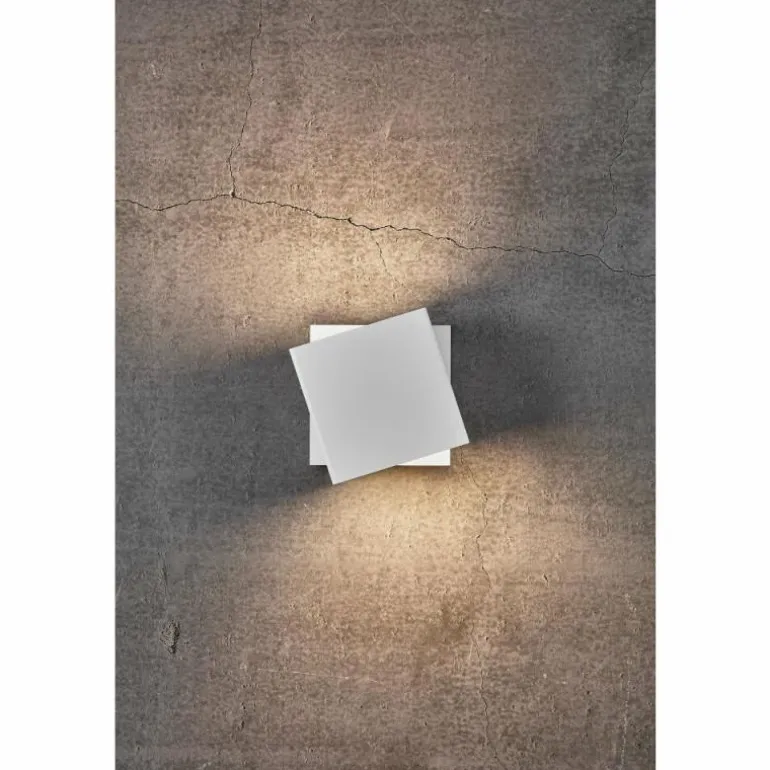 Applique murale d'extérieur Nordlux TURN LED Blanc, 1 lumière