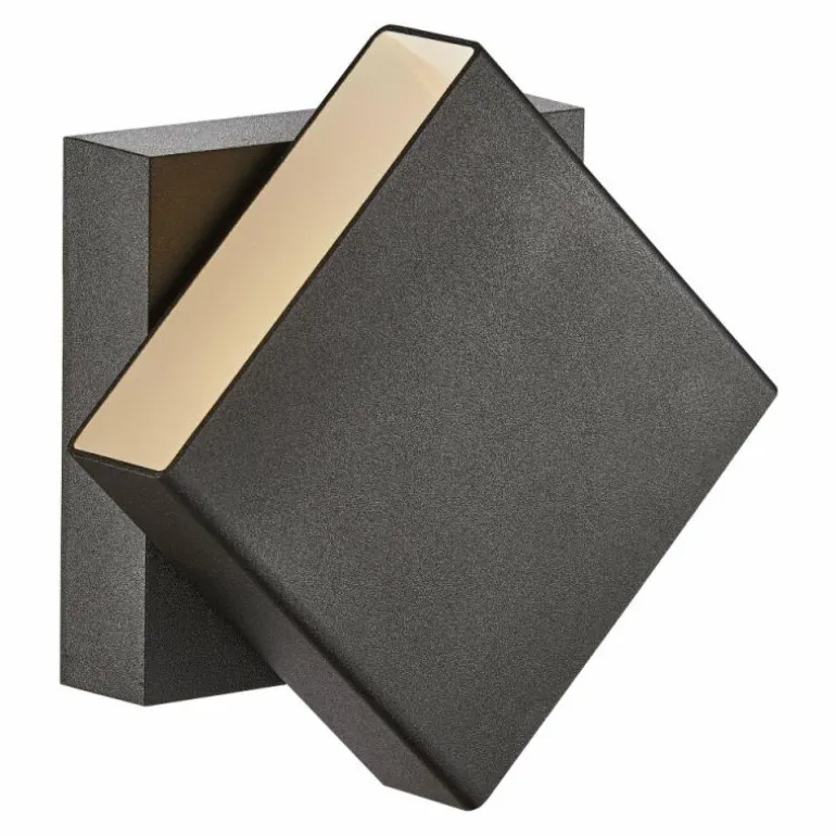 Applique murale d'extérieur Nordlux TURN LED Noir, 1 lumière
