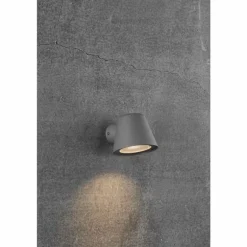 Applique murale d'extérieur Nordlux ALERIA Gris, 1 lumière