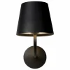 Applique murale d'extérieur Lucide JUSTIN LED Noir, 1 lumière