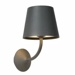 Applique murale d'extérieur Lucide JUSTIN LED Noir, 1 lumière