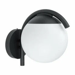 Applique murale d'extérieur Eglo PRATA VECCHIA Noir, 1 lumière