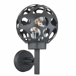 Applique murale d'extérieur Globo HILARIO Anthracite, 1 lumière