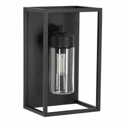 Applique murale d'extérieur KS Verlichting Hudson Noir, 1 lumière