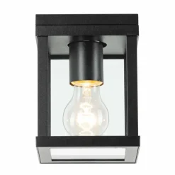 Applique murale d'extérieur KS Verlichting Huizen Noir, 1 lumière