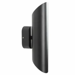 Applique murale d'extérieur KS Verlichting Edge Noir, 2 lumières