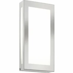 Applique murale d'extérieur CMD AQUA LEGENDO LED Acier inoxydable, 1 lumière, Détecteur de mouvement