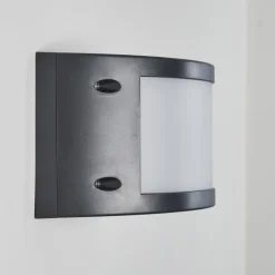 Applique murale d'extérieur Pompeano LED Noir, 1 lumière