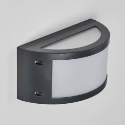 Applique murale d'extérieur Pompeano LED Noir, 1 lumière