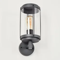 Applique murale d'extérieur Riola Anthracite, 1 lumière