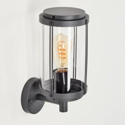 Applique murale d'extérieur Riola Anthracite, 1 lumière