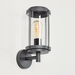 Applique murale d'extérieur Riola Anthracite, 1 lumière
