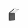 Applique murale d'extérieur Ideallux STYLE LED Anthracite, 1 lumière