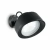 Applique murale d'extérieur Ideallux TOMMY Noir, 1 lumière