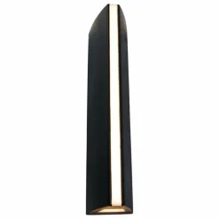 Applique murale d'extérieur Lutec LEO LED Noir, 2 lumières