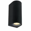 Applique murale d'extérieur Lucide ZARO Noir, 2 lumières