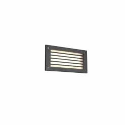Applique murale d'extérieur Trio Hardey LED Anthracite, 1 lumière